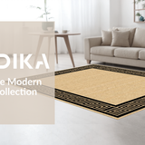 Contemporary Neutral Tone Trellis Motif(Beige)