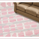 Contemporary Pastel Shaggy Design(Pink)