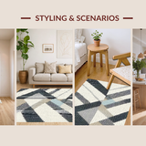 Stylish Geometric Earth Tone Scheme(Black)
