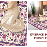 Vibrant Pastel Floral Embellishments(Beige)