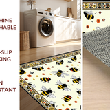 Artistic Flower and Insect Fusion(Beige)