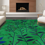 Contemporary Leaf Print(Green)