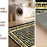Stylish Traditional Trellis Motif(Gold)
