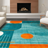 Modern Artistic Round Aesthetic(Blue)