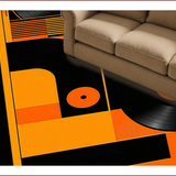 Retro Music Vinyl Aesthetic(Orange)