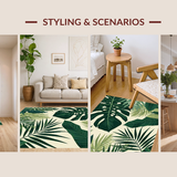 Chic Tropical Greenery Motif(Green)
