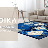 Chinoiserie Blue Floral Elegance(Blue)