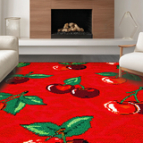 Bright Whimsical Petal Shapes(Red)
