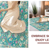 Artful Retro Symmetrical Composition(Green)