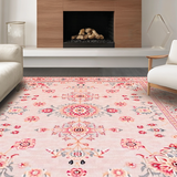 Rustic Distressed Floral Aesthetic(Pink)