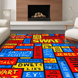 Artistic Striking Color Blend(Black)