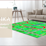 Vibrant Interactive Map Aesthetic(Green)