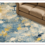 Modern Abstract Non Slip(Blue)