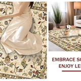 Rustic Neutral Botanical Motif(Beige)
