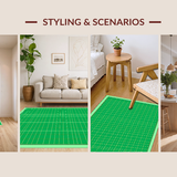 Sophisticated Tiled Green Composition(Green)