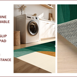 Stylish Contemporary Faded Textures(Green)