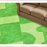 Mid Century Tropical Leaves(Green)