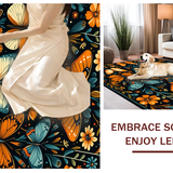 Contemporary Floral(Black)