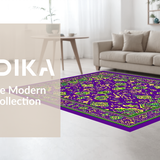 Festive Elegant Lattice Design(Purple)