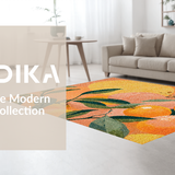 Blush Area Featuring Bright Peach and Vivid Green(Orange)