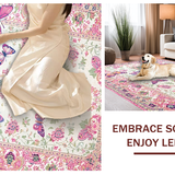 Rustic Charm with Butterfly Motif(White)