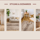 Non Slip Antelope Area(Beige)