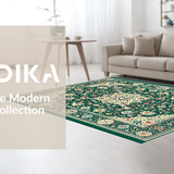 Artful Ogee Patterned Texture(Green)