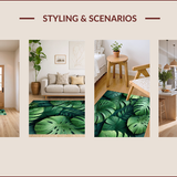 Playful Coastal Foliage Design(Green)