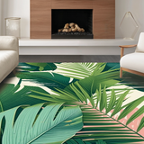 Stylish Nature Inspired Bath Decor(Green)