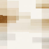 Abstract Horizon Beige Area Modern Artistic Floor Covering(Beige)