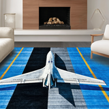 Lively Aviation Adventure Imagery(Blue)