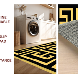 Luxurious Greek Key Art Deco Style(Black)