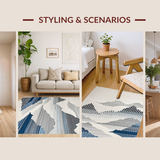 Minimalist Gray and White Stripes(Gray)