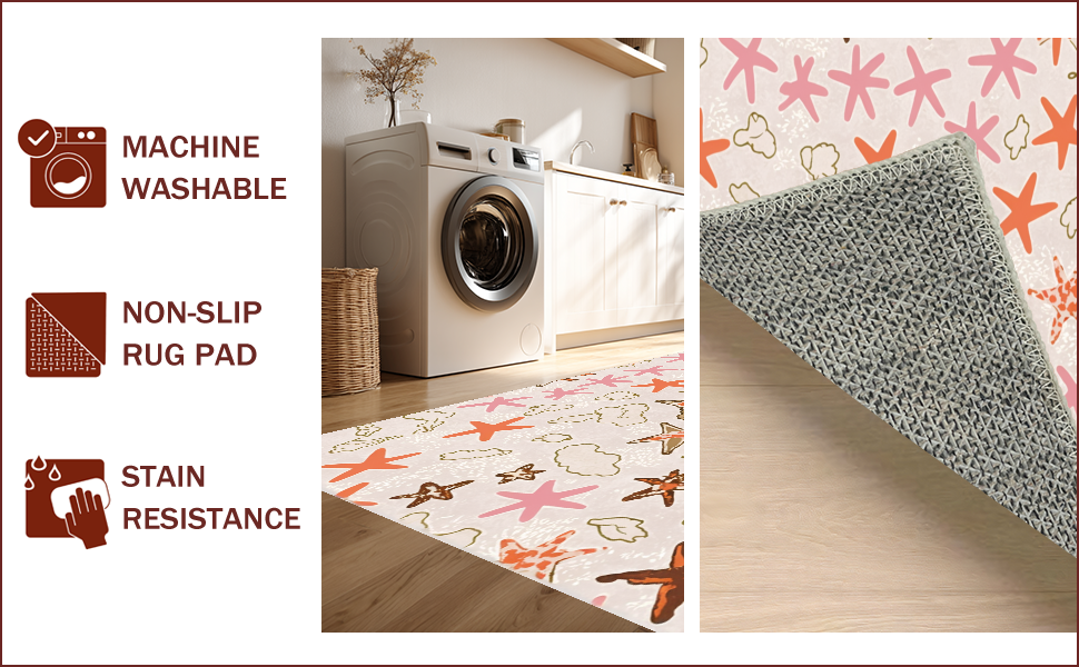 Ultra Soft Area Rug, Non Slip, Stain Resistant, Washable Area Rugs for Living Room, Bedroom, Cute Plush Cowgirl Bathroom Rug(Pink) - ODIKA