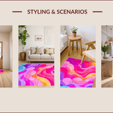 Colorful Tie Dye Chic Aesthetic(Pink)