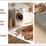 Faux Sika Deer Hide Accent(Brown)
