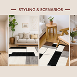 Modern Earthy Geometric Layout(Beige)