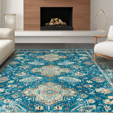 Modern Botanical Print Aesthetic(Blue)
