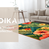 Whimsical Bright Botanical(Red)