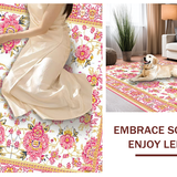 Trendy Vintage Inspired Flora(White)