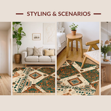 Modern Lattice Greenery Fusion(Beige)
