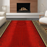 Vibrant Multi Color Abstract Style(Red)