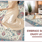 Artisan Rustic Geometric Composition(White)