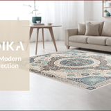 Boho Medallion Area for Minimal Living(Beige)