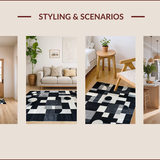 Geometric Minimalist Tiled Aesthetic(Gray)