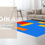 Artful Striped Minimalist Look(Blue)