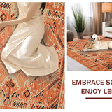 Chic Earthy Toned Symmetrical Style(Red)