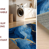 Serene Blue Tones with Texture(Blue)