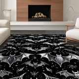Mysterious Vintage Bat Artwork(Black)