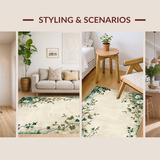 Subtle Rustic Leafy Arrangement(Beige)